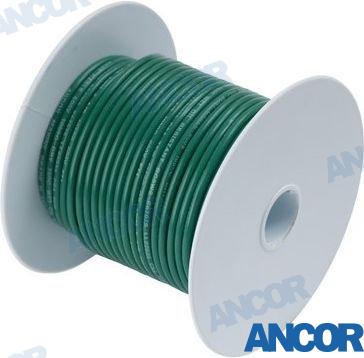 CABLE MARINO 18 AWG (0,8MM²) VERDE - 30