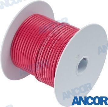 CABLE MARINO 18 AWG (0,8MM²) ROJO - 30 M