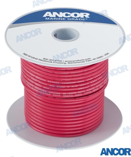 CABLE BATERIA 6AWG (13MM²) ROJO (30 M)