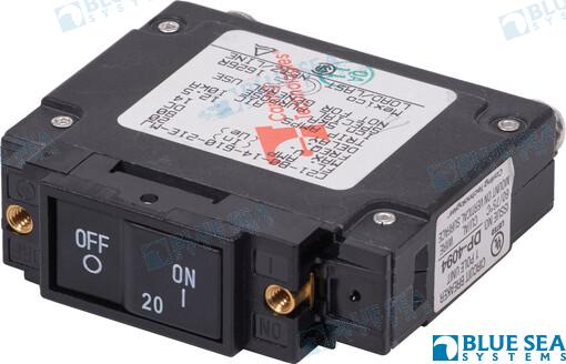 INTERRUPTOR AUTOMÁTICO UL-489 20A DC, 1 