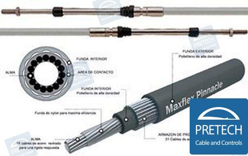 CABLE MANDO 3300S SS  11 PIES = 3,35 M.